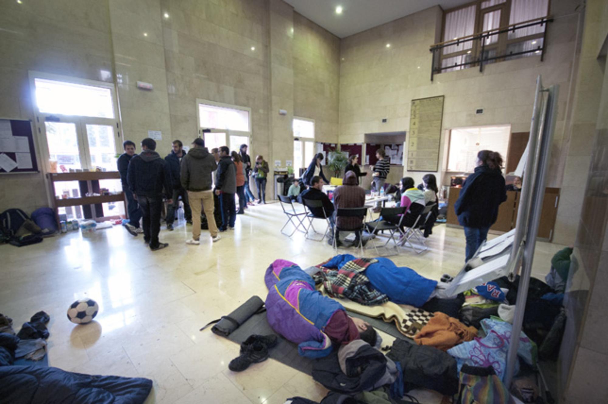 OCUPACIÓN DEL RECTORADO DE LA UCM